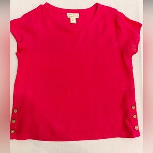 Cynthia Rowley 100% Linen Shirt